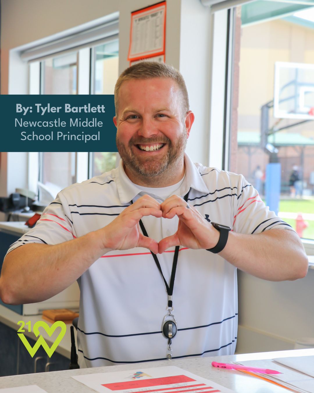Newcastle Middle School Principal, Tyler Bartlett welcomes students and parents to the 2025-26 school year.